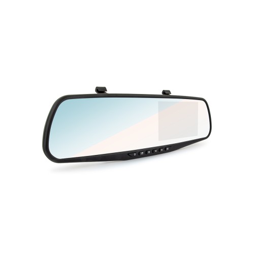 Видеорегистратор-зеркало Rekam F320, с 2-мя камерами • угол обзора: передняя камера 120°; задняя 90°;
• цветной ЖК-дисплей, с диагональю 4,3 дюйма; 
• паркинг-монитор с яркой разметкой. 

