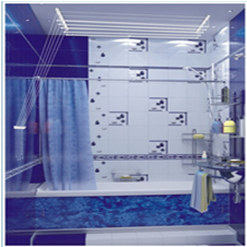 Сушилка потолочная, алюминиевая, 5 перекладин, 1,4 метра, Pomidoro 11155 Secco Сушилка д/белья Pomi d'Oro, потолочная, 5 перекладин, 1.4 метра, алюминий